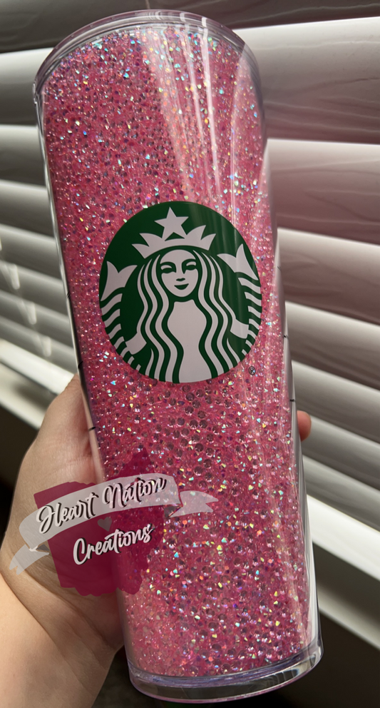 Rhinestone filled Tumbler